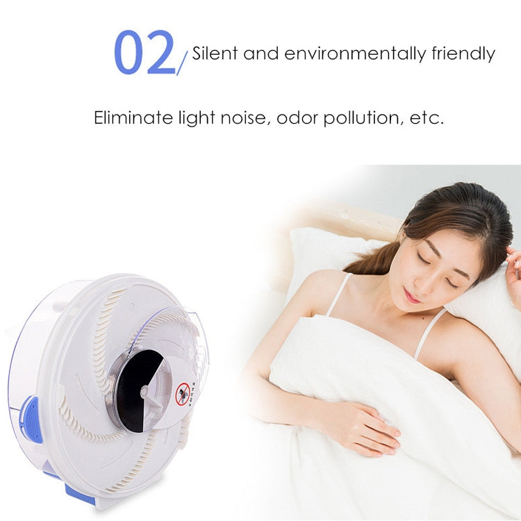 Acchiappamosche elettrico rotante, repellente per zanzare, presa americana, US Plug