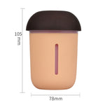Umidificatore a nebbia fredda per aromaterapia ad ultrasuoni essenziale a forma di fungo con carica USB multifunzione 3 in 1 con porta USB estesa