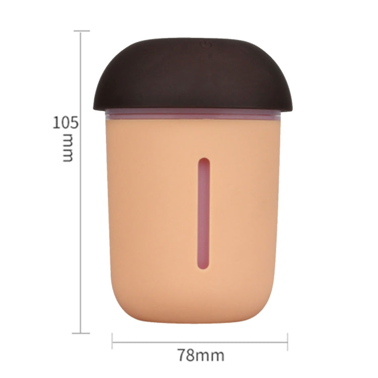 Umidificatore a nebbia fredda per aromaterapia ad ultrasuoni essenziale a forma di fungo con carica USB multifunzione 3 in 1 con porta USB estesa