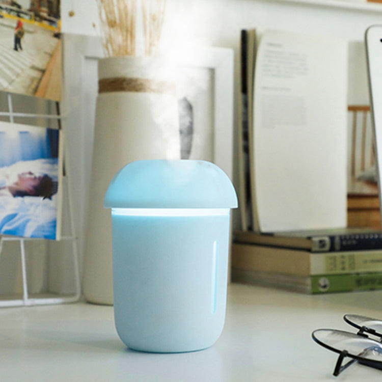 Umidificatore a nebbia fredda per aromaterapia ad ultrasuoni essenziale a forma di fungo con carica USB multifunzione 3 in 1 con porta USB estesa