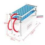 Purificatore d'aria 220V 10g con generatore di ozono integrato con piastra in ceramica ad alta temperatura, AC 220V 10G