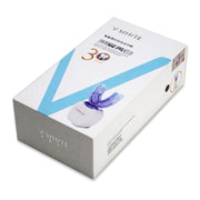 Strumento elettrico per pulizia denti in silicone bianco