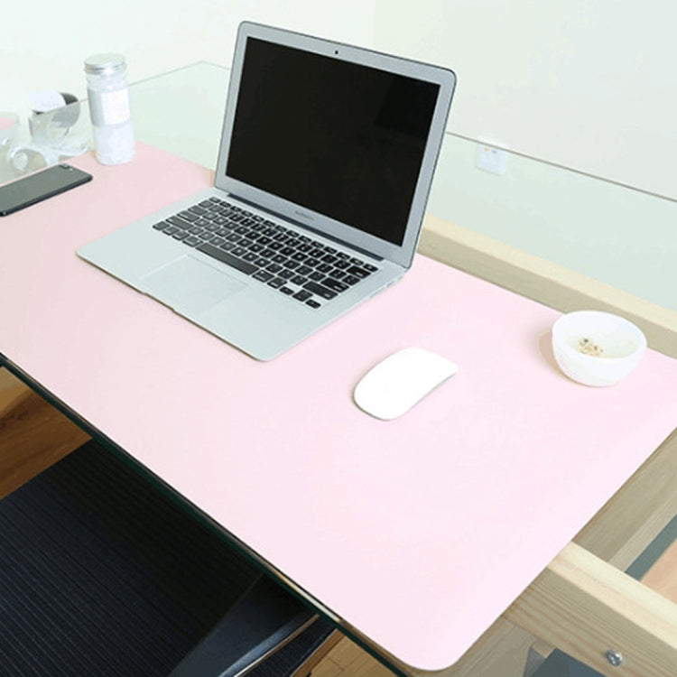Tappetino per mouse multifunzione in pelle PU a doppia faccia, tappetino per tastiera, tappetino da tavolo, tappetino da scrivania per computer, dimensioni: 80 x 40 cm