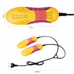 Asciugatrice scaldascarpe multifunzionale per uso domestico, deumidificazione, deodorazione, con illuminazione, presa americana, US Plug
