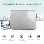 Borsa per laptop 15,6" con fodera morbida in tessuto Oxford