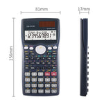 OSALO OS-991MS 10 + 2 cifre Display a doppia riga Funzione studente multifunzionale Calcolatrice scientifica Calcolatrice a doppia potenza a energia solare, OS-991MS