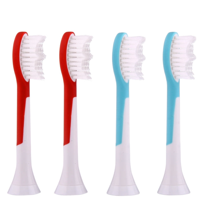 4 testine di ricambio HX6044 per spazzolino Philips Sonicare