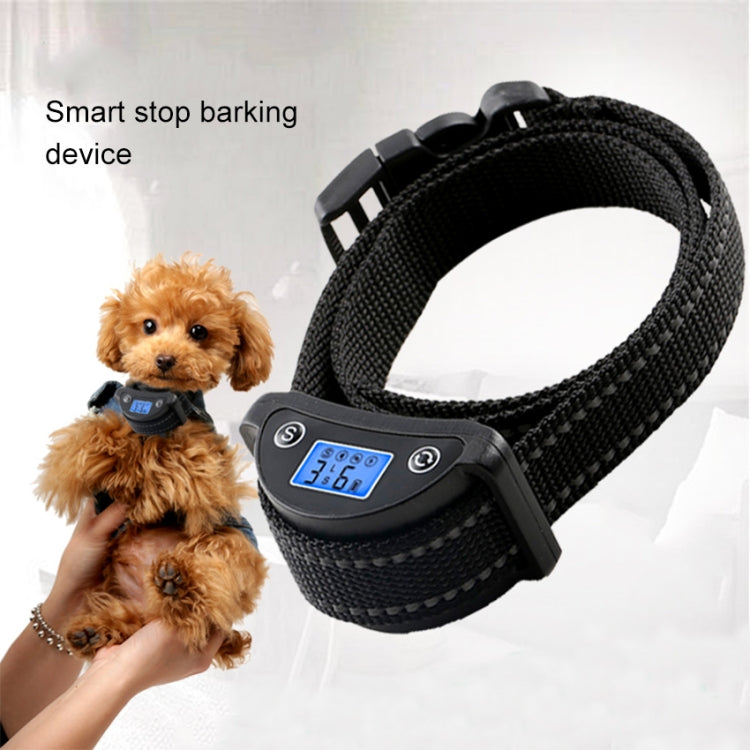 Schermo LCD Collare antiabbaio, vibrazione del segnale acustico e sistema di controllo opzionale dell'addestramento del cane NO Harm Shock, With LCD Screen