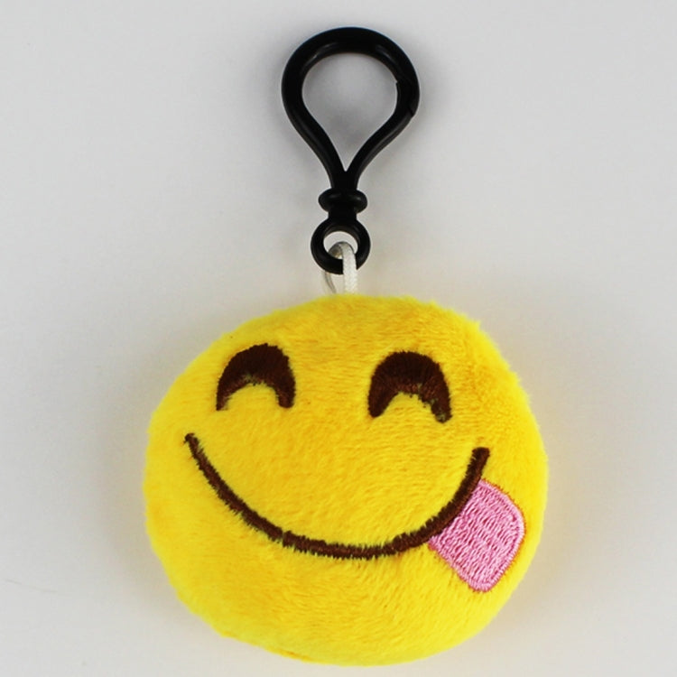 20 pendenti mobili per bambole di peluche creative, regalo, cartoni animati, decorazioni per espressioni facciali carine, portachiavi con gancio, Naught Smiling Face