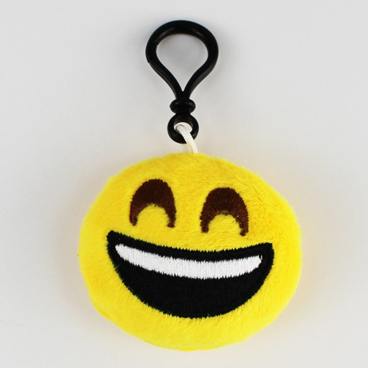 20 pendenti mobili per bambole di peluche creative, regalo, cartoni animati, decorazioni per espressioni facciali carine, portachiavi con gancio, Smiling Face