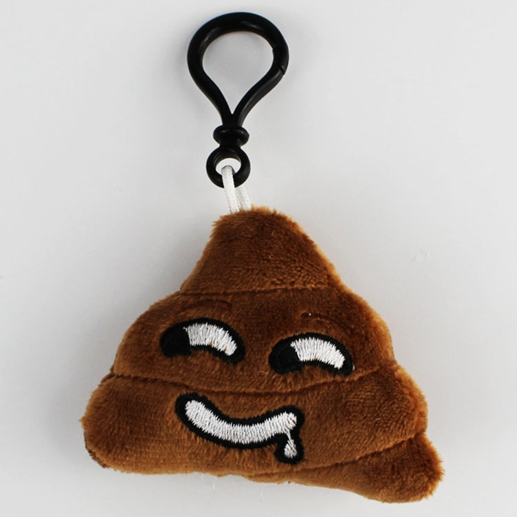 20 pendenti mobili per bambole di peluche creative, regalo, cartoni animati, decorazioni per espressioni facciali carine, portachiavi con gancio, Drooling Poo Poo