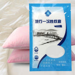 Federa da viaggio monouso portatile in tessuto non tessuto, dimensioni: 70x50 cm, Pillowcase