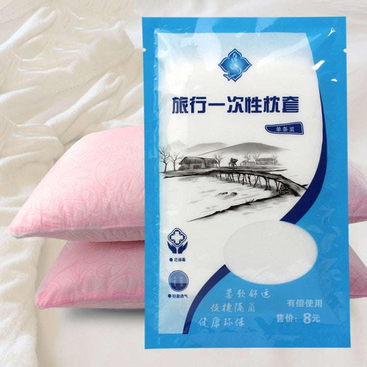 Federa da viaggio monouso portatile in tessuto non tessuto, dimensioni: 70x50 cm, Pillowcase