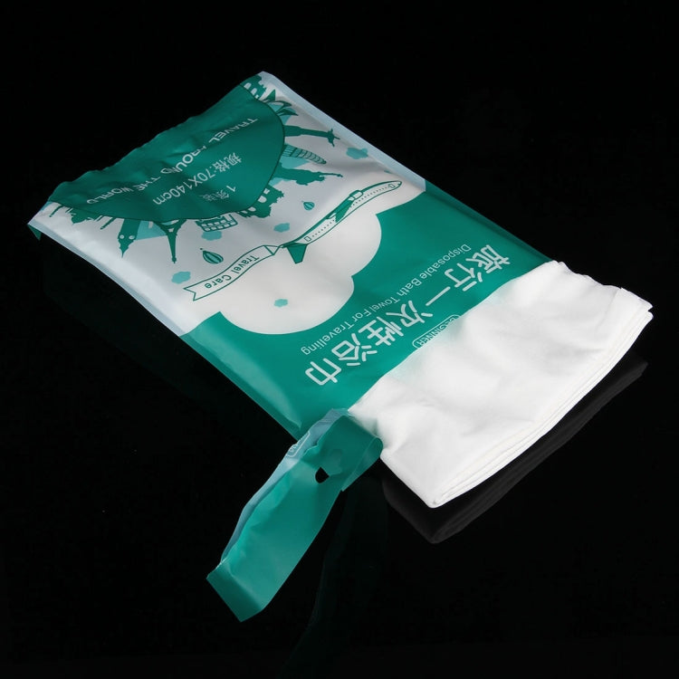 Asciugamano da bagno monouso portatile in cotone da viaggio, dimensioni: 140x65 cm, Disposable Bath Towel