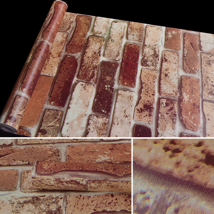 Cloud Brick Creative 3D Stone Brick Decorazione Carta da parati Adesivi Camera da letto Soggiorno Parete Carta da parati impermeabile Rotolo, Dimensioni: 45 x 1000 cm, Cloud brick