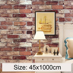 Cloud Brick Creative 3D Stone Brick Decorazione Carta da parati Adesivi Camera da letto Soggiorno Parete Carta da parati impermeabile Rotolo, Dimensioni: 45 x 1000 cm, Cloud brick