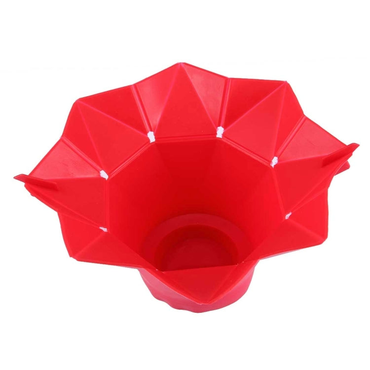 Macchina per popcorn a microonde pieghevole creativa in silicone da 2 pezzi, Foldable Silicone