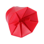 Macchina per popcorn a microonde pieghevole creativa in silicone da 2 pezzi, Foldable Silicone
