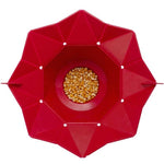Macchina per popcorn a microonde pieghevole creativa in silicone da 2 pezzi, Foldable Silicone