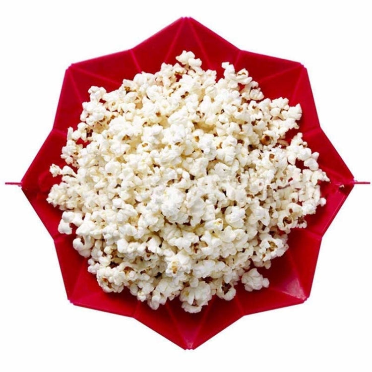 Macchina per popcorn a microonde pieghevole creativa in silicone da 2 pezzi, Foldable Silicone