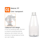 Flaconi spray in plastica a prova di perdite con spruzzatore a grilletto, 200 ml, 200ml