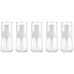 5 bottiglie di plastica da viaggio a prova di perdite, accessori da viaggio portatili, contenitori per piccole bottiglie, 30 ml, 30ml