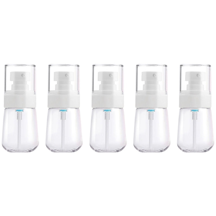 5 bottiglie di plastica da viaggio a prova di perdite, accessori da viaggio portatili, contenitori per piccole bottiglie, 30 ml, 30ml
