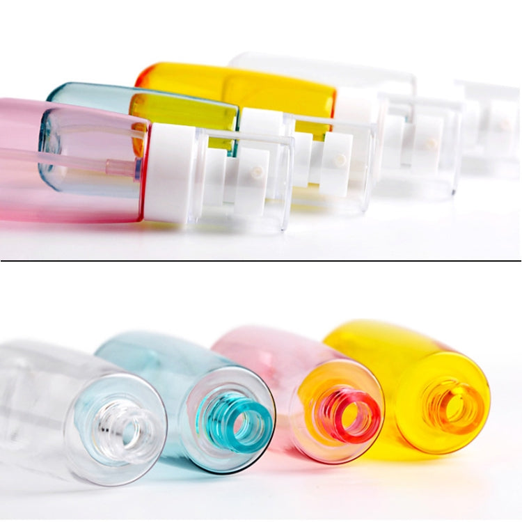 5 bottiglie di plastica da viaggio a prova di perdite, accessori da viaggio portatili, contenitori per piccole bottiglie, 80 ml, 80ml
