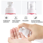 5 bottiglie di plastica da viaggio a prova di perdite, accessori da viaggio portatili, contenitori per piccole bottiglie, 80 ml, 80ml