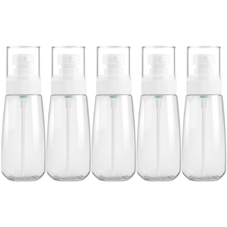 5 bottiglie di plastica da viaggio a prova di perdite, accessori da viaggio portatili, contenitori per piccole bottiglie, 100 ml, 100ml