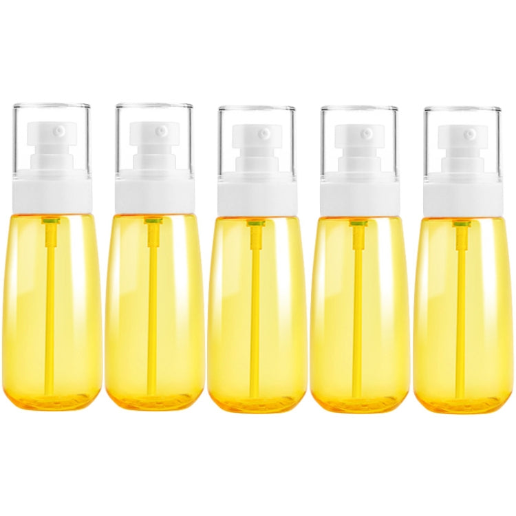 5 bottiglie di plastica da viaggio a prova di perdite, accessori da viaggio portatili, contenitori per piccole bottiglie, 100 ml, 100ml