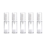Flacone spray per profumo portatile Airless da 5 pezzi, 5 ml, 5ml