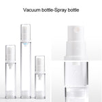Flacone spray per profumo portatile Airless da 5 pezzi, flacone per pompa a vuoto fine, 10 ml, 10ml