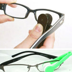 10 pezzi di occhiali portatili multifunzione, pulisci gli occhiali, pulisci il panno in microfibra, consegna colore casuale, Glasses Clean Wipe
