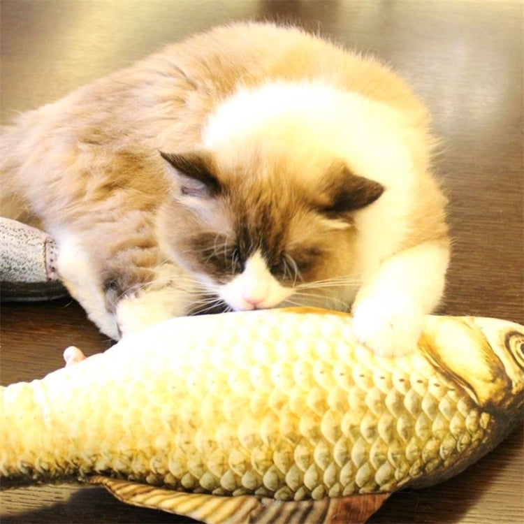 Simulazione Pesce Giocattolo Divertente Gatto Giocattolo Pesce Roba Tiragraffi Giocattolo da tavolo, Dimensioni ridotte: 21,5 x 8,0 x 5,0 cm, Size: 21.5x8.0x5.0cm