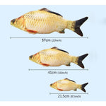 Simulazione Pesce Giocattolo Divertente Gatto Giocattolo Pesce Roba Tiragraffi Giocattolo da tavolo, Dimensioni ridotte: 21,5 x 8,0 x 5,0 cm, Size: 21.5x8.0x5.0cm