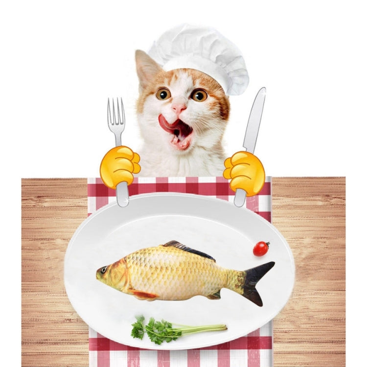 Simulazione Pesce Giocattolo Divertente Gatto Giocattolo Pesce Roba Tiragraffi Giocattolo da tavolo, Dimensioni ridotte: 21,5 x 8,0 x 5,0 cm, Size: 21.5x8.0x5.0cm