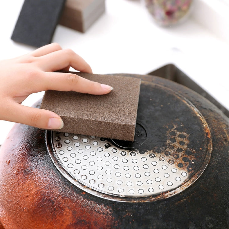 Strumento per la rimozione di spugne per macchie focali di ruggine per strofinare la cucina, smeriglio pulito, 10x7x2.5cm