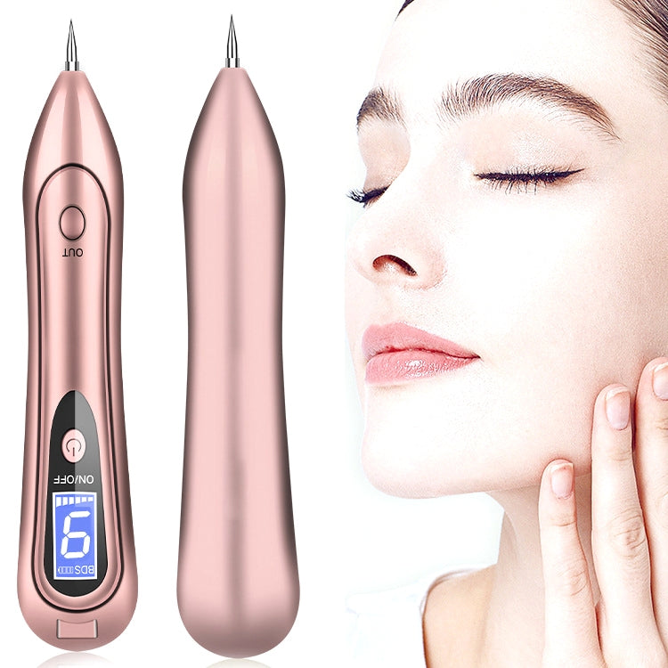 SONGSUN X2 Macchina portatile professionale per la rimozione delle lentiggini dei tatuaggi delle macchie della pelle Rimozione dei punti talpa Penna laser per la cura della bellezza al plasma con schermo LCD e regolazione a 9 marce