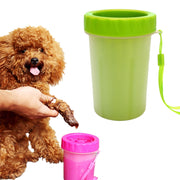 Prodotti antisettici per animali domestici Tazza per la pulizia dei piedi di lavaggio in silicone Dimensioni: L