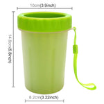Tazza per pulizia zampe cane in silicone taglia L