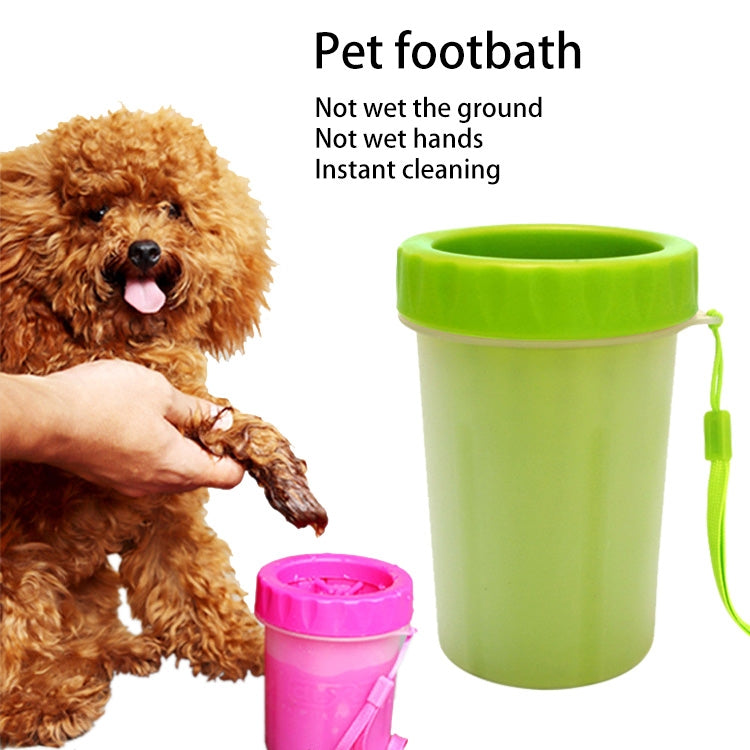 Tazza per pulizia zampe cane in silicone taglia L