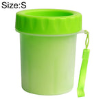 Tazza pulizia piedi in silicone per animali taglia S