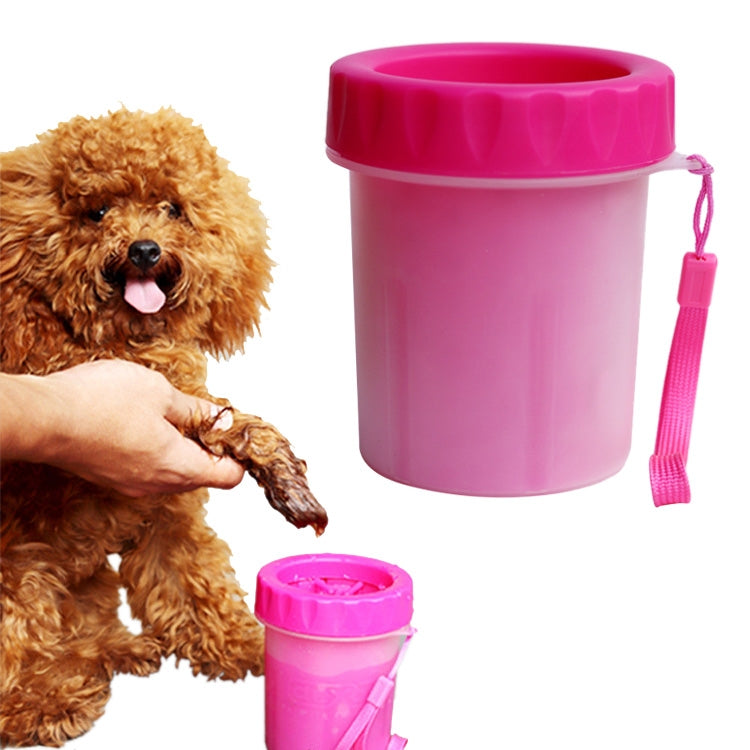 Tazza pulizia piedi in silicone per animali taglia S