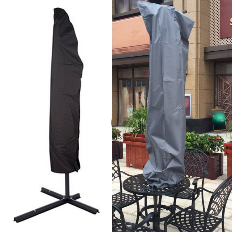 Copertura protettiva per ombrellone da esterno pieghevole in tessuto Oxford anti-UV 210D, dimensioni: 57 * 48 * 25 cm (nero), Size: 57*48*25cm