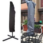 Copertura protettiva per ombrellone da esterno pieghevole in tessuto Oxford anti-UV 210D, dimensioni: 57 * 48 * 25 cm (nero), Size: 57*48*25cm