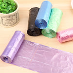 Rotolo sacchetti spazzatura grandi 45x50 cm 30 pezzi