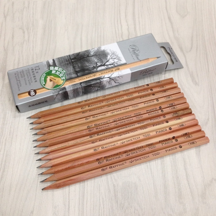 12 pezzi di disegno, scrittura, schizzo, matita di legno, matite di grafite HB pre-affilate, HB
