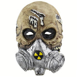 Halloween Festival Party Lattice Maschera antigas biochimica Scheletro Maschera spaventata Copricapo, Biochemical Gas