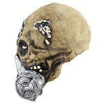 Halloween Festival Party Lattice Maschera antigas biochimica Scheletro Maschera spaventata Copricapo, Biochemical Gas